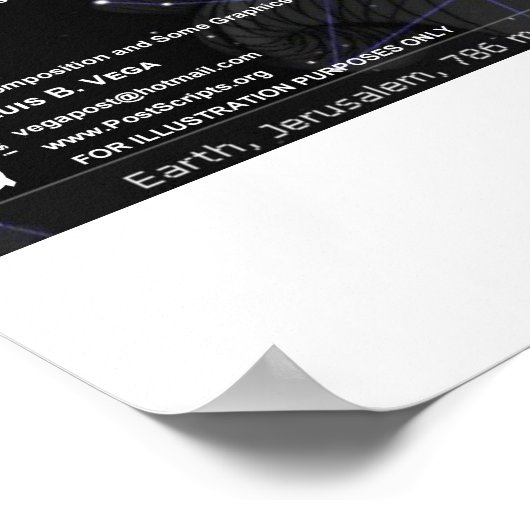 反キリストの星 ポスター (角)