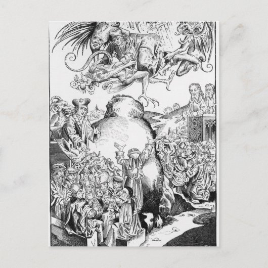 反キリストの治世 ポストカード (正面)