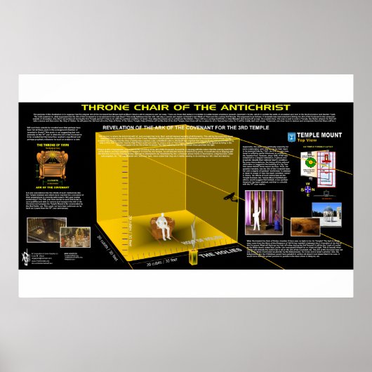 反キリストの玉座の椅子 ポスター (正面)