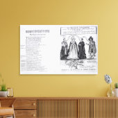 反キリストの象徴 キャンバスプリント (インサイチュ (リビング))