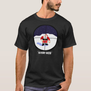 反サンタソックスの楽しいTシャツ Tシャツ