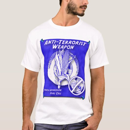 反テロリストの武器 Tシャツ (正面)