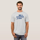 反データセンター政治 Tシャツ (正面フル)