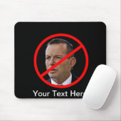 反トニーAbbott マウスパッド (マウス)
