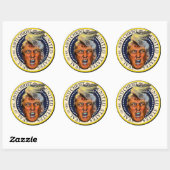 反トランプ大統領 アンチクライストの封印 ラウンドシール (シート)