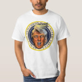 反トランプ大統領 アンチクライストの封印 Tシャツ (正面)