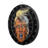 反トランプ大統領 大口悪魔 ダーツボード (正面右)