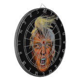 反トランプ大統領 大口悪魔 ダーツボード (正面左)