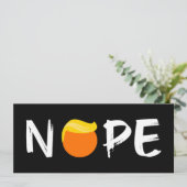 反トランプ - いいえ エディションII 招待状 (スタンド正面)