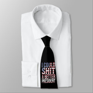 反トランプ シャツ トランプより良い大統領を Tシャツ ネクタイ
