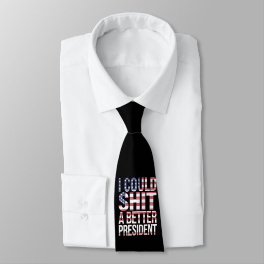 反トランプ シャツ トランプより良い大統領を Tシャツ ネクタイ (タイ)