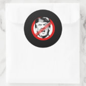 反トランプ - - - ラウンドシール (バッグ)