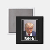 反トランプ 関税主義者 マグネット (正面/裏面)