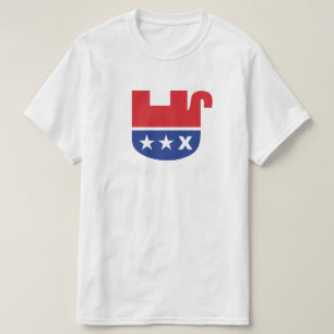 反トランプ GOP 共和党 死んだ象 Tシャツ