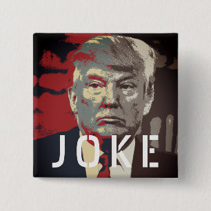 反ドナルド・トランプのキャンペーン 冗談ボタン 缶バッジ