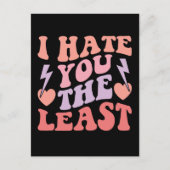 反バレンタインデーの皮肉なガレンティンポストカード ポストカード (正面)