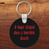 反バレンタインデー キーホルダー (正面)