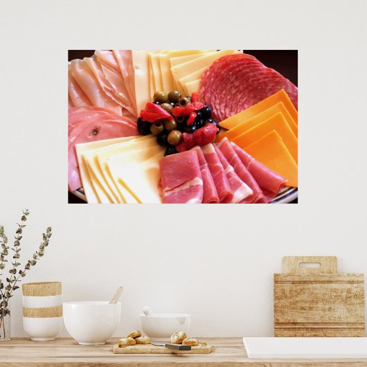 反パスタ ポスター (キッチン)