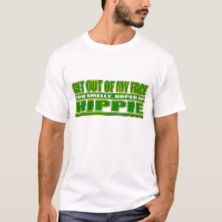 反ヒッピーのTシャツ Tシャツ