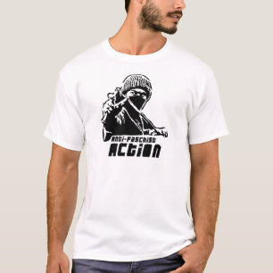 反ファシスト党の行為! Tシャツ