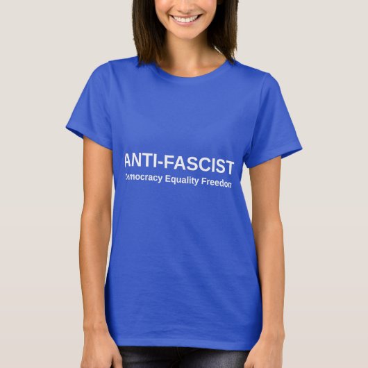 反ファシスト Tシャツ (正面)