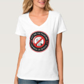 反ファシズムデニムジャケット Tシャツ (正面)