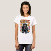 反ファシズム・パンテル・反トランプ・反ファシスト Tシャツ (正面フル)