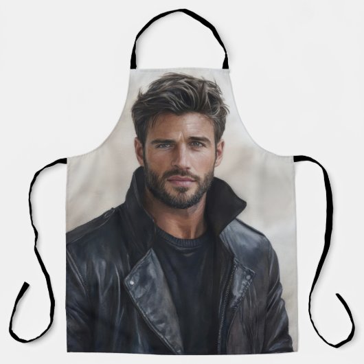 反モダン逆スタイル芸術 エプロン (正面)