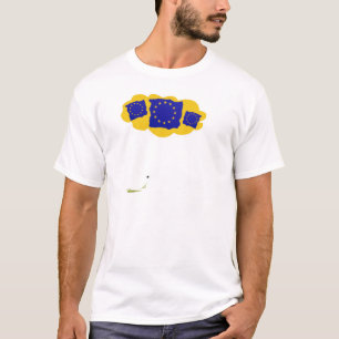 反ヨーロッパ人 Tシャツ