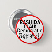 反ラシダ・トライブ民主社会主義EDIT名前 缶バッジ (正面&裏面)