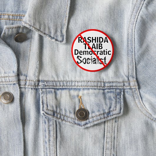反ラシダ・トライブ民主社会主義EDIT名前 缶バッジ (インサイチュ)