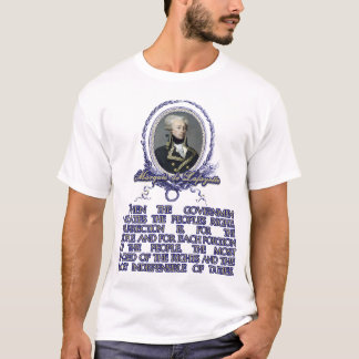 反乱の伯爵夫人deラファイエットの引用文 tシャツ