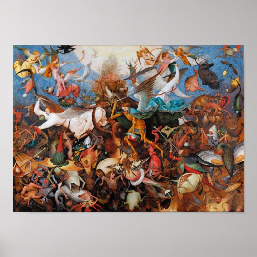 反乱天使の秋、ピエテル・ブルーゲル ポスター (正面)