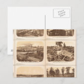 反乱線、アトランタ、Ga ポストカード (正面/裏面)