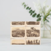 反乱線、アトランタ、Ga ポストカード (スタンド正面)