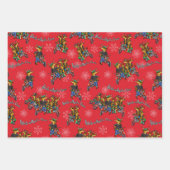 反乱軍なしクローストナディアホリデートリオ ラッピングペーパーシート (正面3)