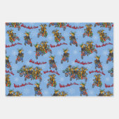 反乱軍なしクローストナディアホリデートリオ ラッピングペーパーシート (正面2)