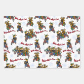 反乱軍なしクローストナディアホリデートリオ ラッピングペーパーシート (正面)