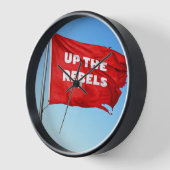 反乱軍のテーマの時計を上げる 壁時計 (傾斜)