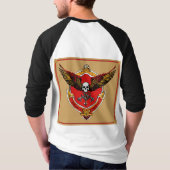 反乱軍のレイフ:ロック転がとインスパイアデザイン Tシャツ (裏面)