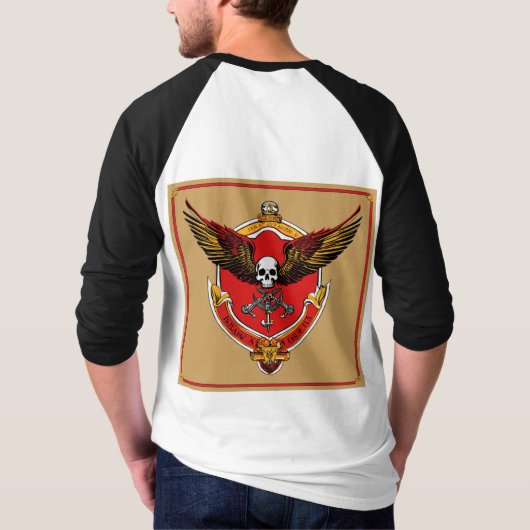 反乱軍のレイフ:ロック転がとインスパイアデザイン Tシャツ (裏面)