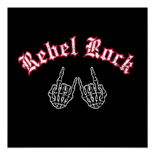 反乱軍の岩 ポスター (正面)