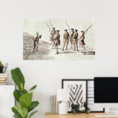 反乱軍の捕獲、サイモン・フレイザー、ロバット卿 ポスター (ホームオフィス)