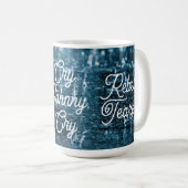 反乱軍の涙の塊 コーヒーマグカップ (正面右)