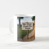 反乱軍の犬のマグカップ コーヒーマグカップ (正面左)