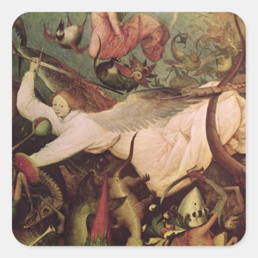 反乱軍の秋 スクエアシール (正面)