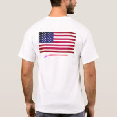 反乱軍の自由スティック Tシャツ (裏面)