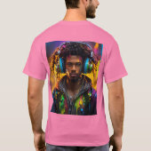 「反乱軍の音：岩の鼓動」 Tシャツ (裏面)