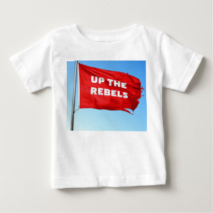 反乱軍をテーマにしたベビーTシャツ ベビーTシャツ