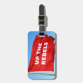 反乱軍をテーマにした荷物タグを上へ ラゲッジタグ (正面縦)